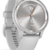 Garmin vívomove Trend, Stylish Hybrid Smartwatch, Long-Lasting Battery Life, Dynamic Watch Hands and Touchscreen Display, Mist Gray
