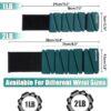 Wrist Ankle Weights Set of 2(1 lb/2 lbs Each) Adjustable Weights Training Intensity for Strength Training Walking Running Yoga Pilates Jogging for Women Men