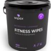 Wipex Gym Wipes – Natural Fitness Equipment Wipes, Plant-Based Cloth - Lavender and Vinegar Wipes to Clean Surfaces, Safe Yoga Mat Cleaner Wipes, All Purpose Gym Cleaner & Peloton Wipes, 400 Count