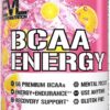 EVL BCAAs Amino Acids Powder - BCAA Energy Pre Workout Powder for Muscle Recovery Lean Growth and Endurance - Rehydrating Post Workout Recovery Drink with Natural Caffeine - Pink Lemonade