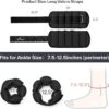 Sportneer Adjustable Ankle Weights 1 Pair 2 4 6 8 10 Lbs Leg Weight Straps for Women Men, Weighted Ankle Weights Set for Gym,Fitness, Workout,Walking, Jogging,1-5 lbs Each Ankle, 1 Pair 2-10 lbs