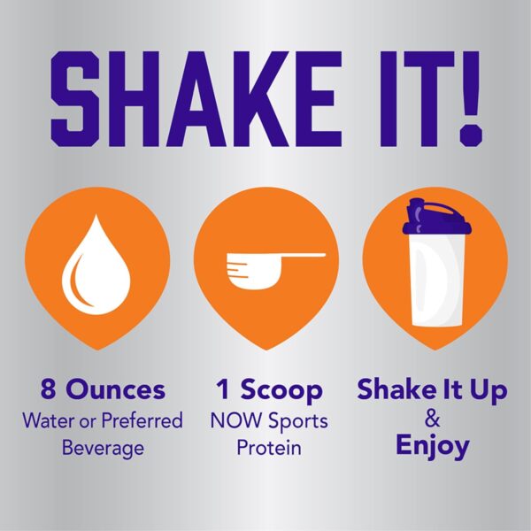 NOW Foods Sports Nutrition, Whey Protein Isolate, 25 g With BCAAs, Unflavored Powder, 10-Pound