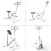61e0lgSbC9L._AC_SL1500_.jpg Squat Machine for Home, Squat Ride / Rowing Machine with Adjustable Resistance, Foldable Exercise Equipment, Glute & Leg Cardio Workout Machine