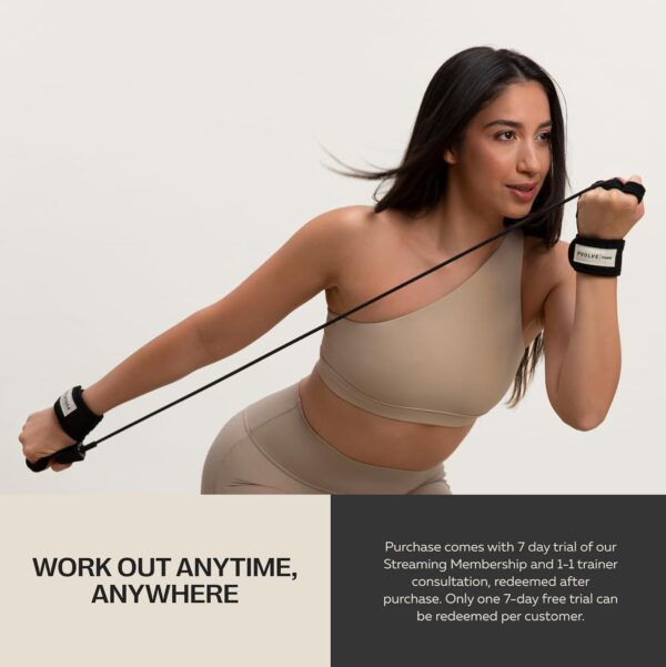 Pvolve P.Band Exercise Resistance Band - Home Workout Equipment to Strengthen Arms, Back and Shoulders, Light Weight Comfortable Glove Design to Improve Mobility, Stability and Posture