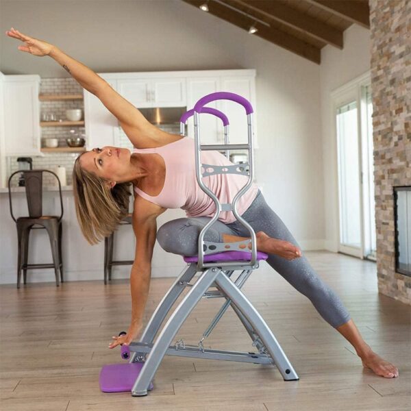 Life's A Beach Pilates PRO Chair Max with Sculpting Handles + Shape Transform & Reform + Total Gym Home Workout + Adjustable Resistance Levels