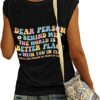 Be Kind Dear Person Behind Me Shirt, Dear Person Behind Me Shirt, The World is A Better Place with You Tank Tops