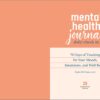Mental Health Journal: Daily Check-In: 70 Days of Reflection Space to Track Your Moods, Intentions, and Well-Being