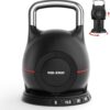 Adjustable Kettlebell Weight Set-Quickly Adjusts 7 Weights(5lb-44lb), Ergonomic kettlebell sets for Home Gym