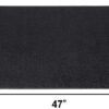 Goplus Thicken Treadmill Mat for Hardwood Floors High Density Waterproof PVC, Floor Protector Pad for Exercise Equipment for Home and Gym Use, Large Size