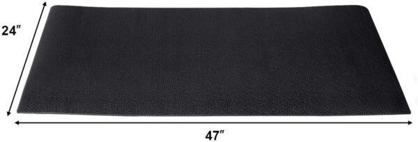 Goplus Thicken Treadmill Mat for Hardwood Floors High Density Waterproof PVC, Floor Protector Pad for Exercise Equipment for Home and Gym Use, Large Size