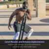 Battle Ropes 1.5 inch 30 ft - Polyester Workout Rope Heavy for Home Body Workouts Building Muscle, Black