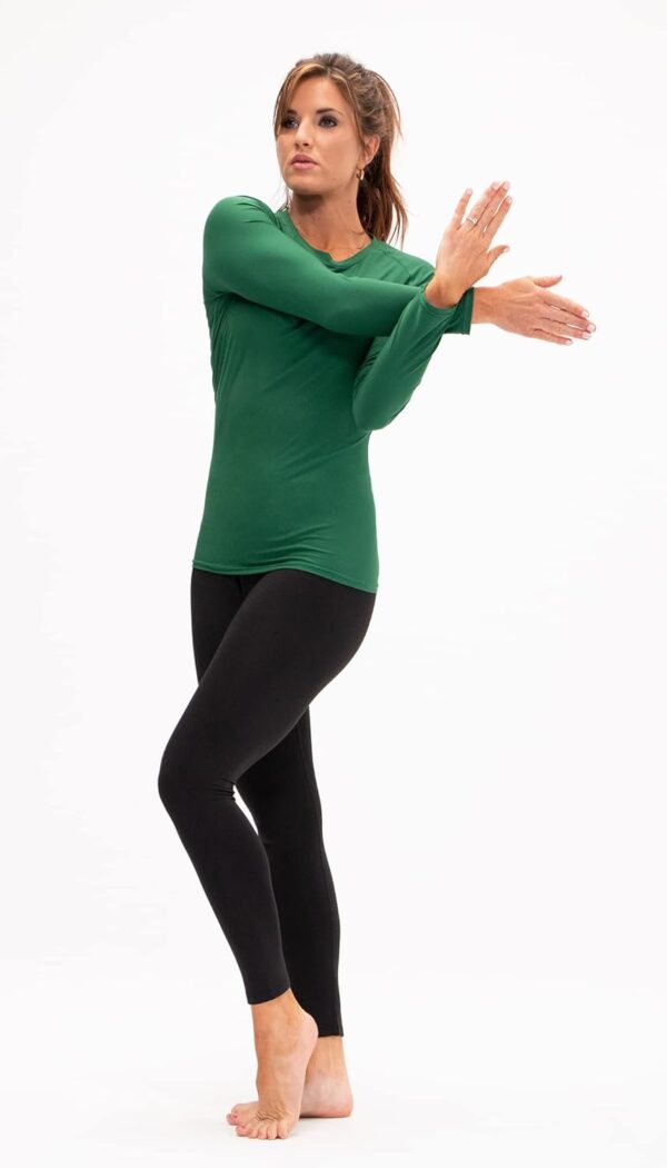 DEVOPS 3 Pack Women's Compression Shirt Dry Fit Long Sleeve Running Athletic T-Shirt Workout Tops