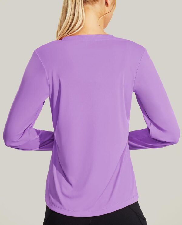 Women's Long Sleeve T-Shirts UPF 50+ Sun Protection Shirts Dry Fit Athletic Top Moisture Wicking Running Hiking Yoga