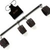 Pilates Exercise bar, Restore Pilates Bar with 4 Adjustable Strap, Exercise Guide, Home Yoga Training Fitness Gear, Stretching Exercise Tools