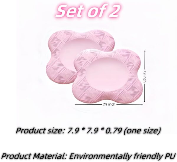 2 packs Yoga Knee Pad Cushion Extra Thick for Knees Elbows Wrist Hands Head Foam Pilates Kneeling pad Yoga Knee Cushion Thick Exercise Pads for Knees Elbows Wrist Hands Head Foam Pilates Kneeling pad，Support Foam Pads for Women and Men