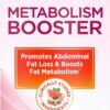Nature's Bounty Optimal Solutions Metabolism Booster Supplement, Boosts Fat Metabolism, Promotes Abdominal Fat Loss, with Citrus Extracts and Black Ginger, 60 Capsules
