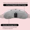 Portable Cordless Heating Pad，Heating Pad 5s Fast Heating，Heating Pads for Cramps with 3 Heat Levels and 3 Massage Modes，Menstrual Heating Pad for Women and Girl (Pink)