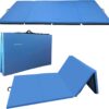 BalanceFrom Folding Gymnastics Mat, Home Gym Floor Tumbling Equipment, 4' x 10' x 2"