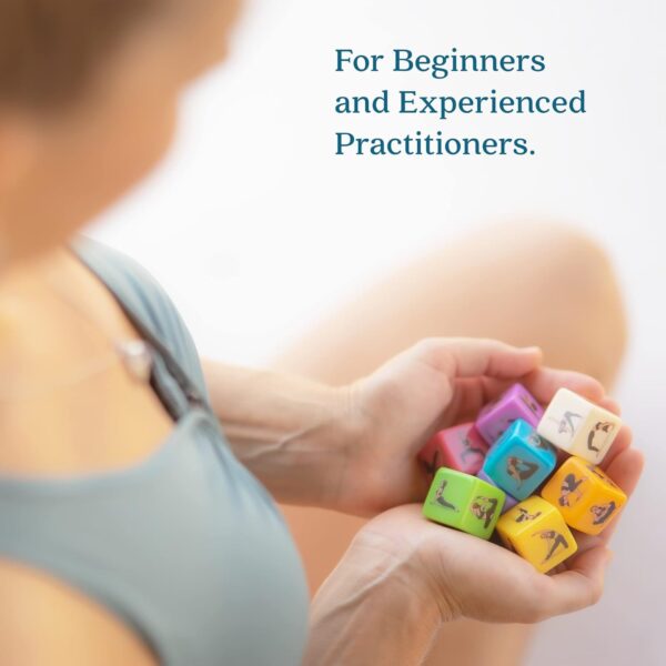Yoga Dice – One of The Unique Yoga Gifts for Women or Any Yoga Lover – Yoga Accessories for Teachers and Yogis – Yoga Gift Idea for Instructors