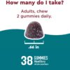 Nature Made Wellblends Calm Mind & Body, Magnesium Citrate, Ashwagandha 125mg & GABA 100mg Blend for Stress Relief, 38 Gummy Vitamins