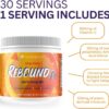 Rebound Fx Citrus Powder, 360g – Supplement for Energy, Enriched with Vitamins, Minerals and Antioxidants – Immune System Booster Powder - Energy Vitamins Drink Mix for Women & Men