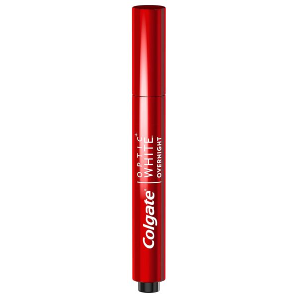 Colgate Optic White ComfortFit Teeth Whitening Kit with LED Light and Whitening Pen, LED Teeth Whitening Kit, Enamel Safe, Works with iPhone and Android