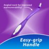 Manual End Tuft Brush, Cleans Difficult Areas Such as Around Crowns, Bridges, implants and Wider Gaps Between Teeth (Pack of 3)