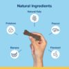 Proden PlaqueOff Sytem Mini Dental Care Bones - Peanut Butter Banana - 12 oz, Brown