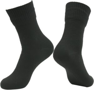 RANDY SUN Waterproof Breathable Socks, [SGS Certified] Unisex Novelty Skiing Trekking Hiking Wading Trail Socks