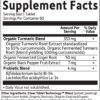 Garden of Life Organics Extra Strength Turmeric Inflammatory Response 60 Tablets-100mg Curcumin (95% Curcuminoids) Black Pepper, Probiotics, Organic Non-GMO Vegan Gluten Free Herbal Supplement