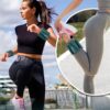 Wrist Ankle Weights Set of 2(1 lb/2 lbs Each) Adjustable Weights Training Intensity for Strength Training Walking Running Yoga Pilates Jogging for Women Men