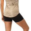 icyzone Workout Tank Tops for Women - Athletic Yoga Tops Open Back Strappy Running Shirts (Pack of 2)