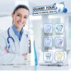 Water Dental Flosser Teeth Pick Portable Cordless Oral Irrigator Gums Braces Orthodontic Care Irrigation Cleaner Electric Waterflosser Flossing for Teeth Cleaning Rechargeable for Home Travel