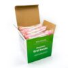 Wellgler's Disposable Oral Care Swabs, Sterile Sponge Mouth Swabs (100pcs, Pink)
