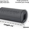Hikeen Thick Bar Dumbbell Grips,Non Slip Hard Rubber Barbell Grips,Grips for Weight Lifting, Muscle Building-1.77", 2", 2.25" & 2.75" Outer Diameter