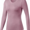 Women's 3 Pack Dry Fit Athletic Compression Base Layer Long Sleeve