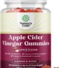 Apple Cider Vinegar Gummies for Weight Loss - Cleanse & Detox Gummies for Gut Health, Bloating & Energy Support - ACV Chews with B12 Vitamin, B6 & Pomegranate for Better Metabolism - 60 Count