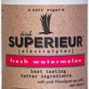 Superieur Electrolytes – Plant Based Electrolyte Supplement w/Sea Minerals for Hydration & Recovery – Keto Friendly, Non-GMO, Zero Sugar, Vegan Healthy Sports Drink Powder – Watermelon (70 Servings)
