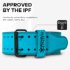 Powerlifting Belt - IPF Approved – Weight Lifting Belt 10mm - Prong Weightlifting Belt for Squats, Deadlift, and Bench Press – Lifting Belt Leather 4in for Men and Women – Back Brace for Gym, Workout, Strength Training, Strongmen & Power Lift