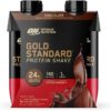 Optimum Nutrition Gold Standard Protein Shake, 24g Protein, Ready to Drink Protein Drinks, Chocolate, 11 Fl Oz, 12 Count (Pack of 1) (Packaging May Vary)