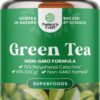 Green Tea Extract Capsules - Pure Extract - Weight Loss Pills - Burn Belly Fat - Metabolism Booster - Lose Weight Fast - for Men and Women Natural Detox Cleanse