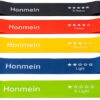 Resistance Bands for Working Out, Exercise Bands with 5 Resistance Levels Fit for Home Fitness, Strength Training, Natural Latex Resistance Band Include Instruction Guide and Carry Bag.…