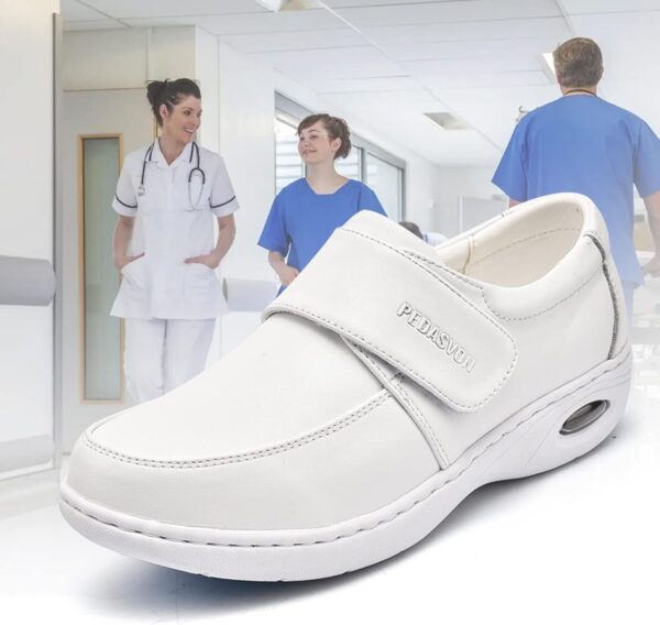 61jmBr9aggL._AC_SL1500_.jpg Women's Healthcare Nursing Shoes Lightweight Comfortable Nurse Shoe Footwear Restaurant Loafer Waterproof Work Shoes