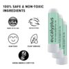 MOXĒ Eucalyptus Essential Oil Nasal Inhaler, Sinus & Congestion Relief, Daily Relaxation, Stress Relief, Therapeutic No-Mess Aromatherapy, Pure and Natural, Made in USA (3 Pack)
