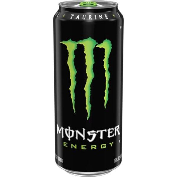 Monster Energy Drink, Green, Original, 16 Ounce (Pack of 15)
