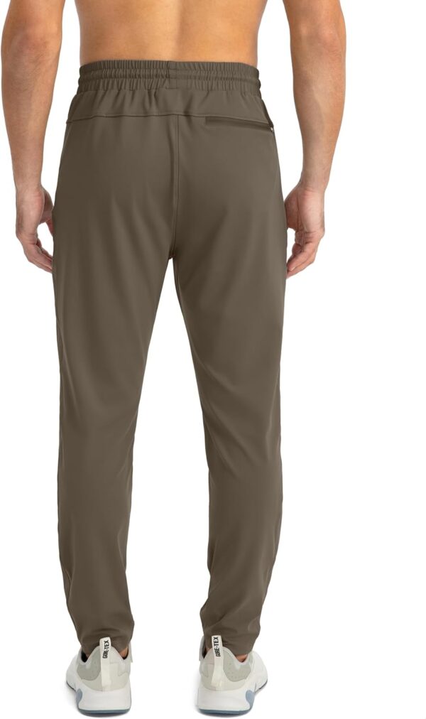 61k8ruuIwLL._AC_SL1500_.jpg G Gradual Men's Sweatpants with Zipper Pockets Tapered Joggers for Men Athletic Pants for Workout, Jogging, Running