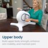 PhysioPedal® Arm & Leg Pedal Exerciser, Dual Mode, 8 Motorized Speeds, 5 Adjustable Resistance Levels, LCD Display, Magnetic Remote, to Enhance Mobility, Recovery, Joint Health