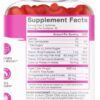 SkinnyFit Skinny Gummies Apple Cider Vinegar Gummies w/ The Mother, Healthy Weight, Immune Support, Vitamin B9, B12, Beetroot, Pomegranate, Vegan-Friendly, 60 Count