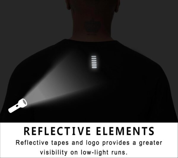 THE GYM PEOPLE Men's Workout T-Shirts Short Sleeve Breathable UPF 50+ Outdoor Athletic Running Tee Tops