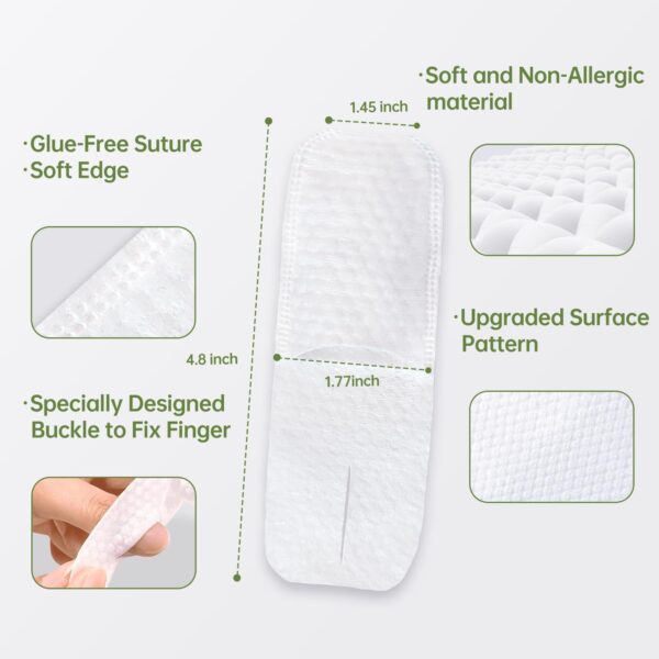 Finger Teeth Wipes for Adults, 60pcs, Oral Brush ups for Teeth Cleaning, Deep Cleaning Teeth Wipes, Gum Cleanning, Teeth Whitening Wipes, Oral mucosa Cleaner, Mint Flavor